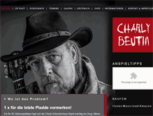 Tablet Screenshot of charlybeutin.de